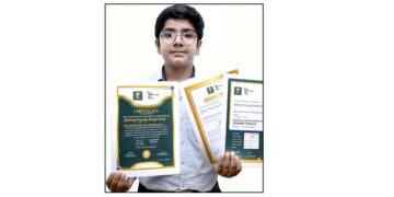 अन्तर्राष्ट्रीय गणित प्रतियोगिता में सी.एम.एस. छात्र ‘कन्ट्री टॉपर’