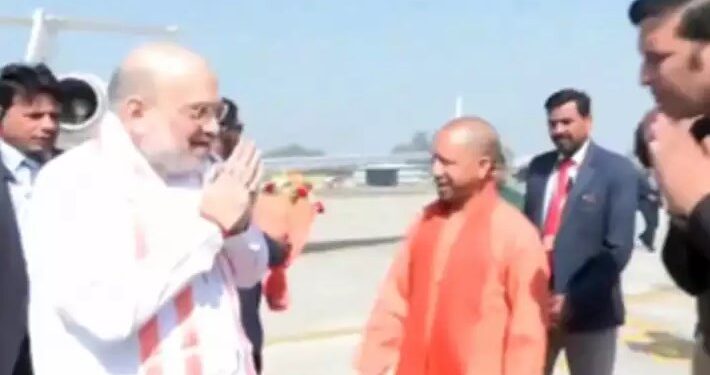 महाकुंभ : गृहमंत्री अमित शाह पहुंचे प्रयागराज, मुख्यमंत्री योगी समेत कई नेताओं ने किया स्वागत