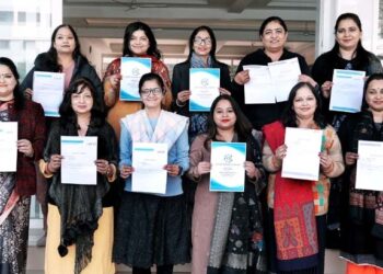 नेशनल टीचिंग कम्पटीशन में  सी.एम.एस. शिक्षिकाओं ने लहराया परचम