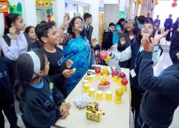 सी.एम.एस. राजाजीपुरम द्वितीय कैम्पस द्वारा ‘ओपेन डे समारोह’ का भव्य आयोजन