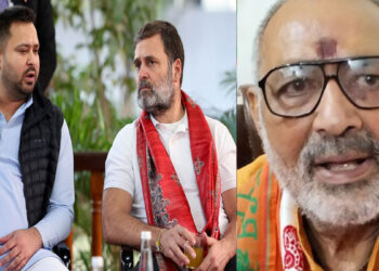 आई लव मोहम्मद, विवाद पर भड़के गिरिराज सिंह, राहुल-तेजस्वी को बताया नेपो किड