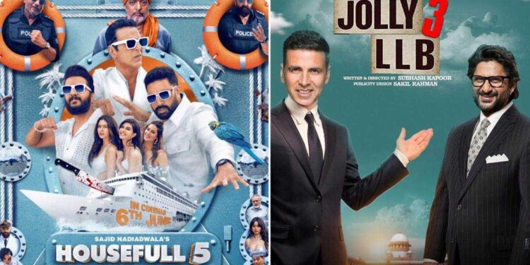 Box Office, जॉली एलएलबी 3 ने हाउसफुल 5 को पछाड़ा, अक्षय कुमार की करियर की सबसे बड़ी फिल्म बनी इस मामले में