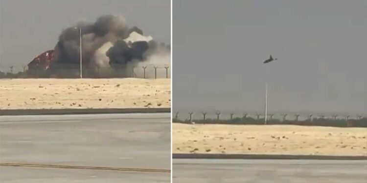 दुबई एयरशो में बड़ा हादसा, भारत का तेजस फाइटर जेट क्रैश, आसमान में कलाबाजियां करते हुए विमान जमीन से टकराया, एयर शो अस्थाई तौर पर रोका गया