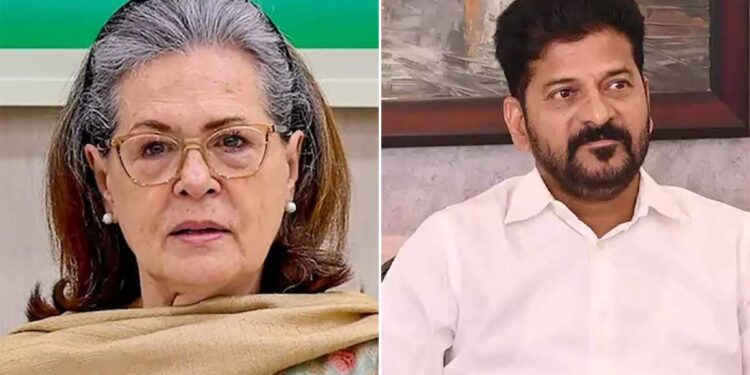 क्रिसमस पर सोनिया गांधी की तारीफ कर घिरे रेवंत रेड्डी, बीजेपी का पलटवार, नेहरू-गांधी परिवार को खुश करने में जुटे CM