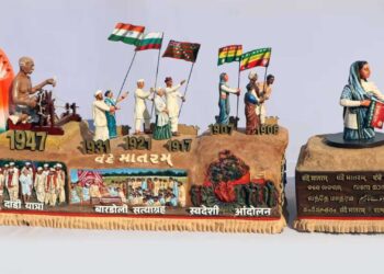 कर्तव्य पथ पर गूंजा वंदे मातरम, गुजरात की झांकी देख मंत्रमुग्ध हुए विदेशी मेहमान, 150 साल पुरानी कहानी हुई जीवंत