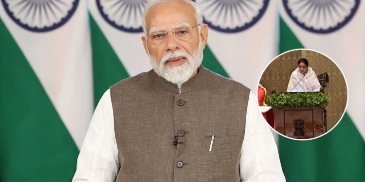 PM मोदी ने बंधाया ढांढस, बोले- 'दादा का विजन साकार करेंगी'