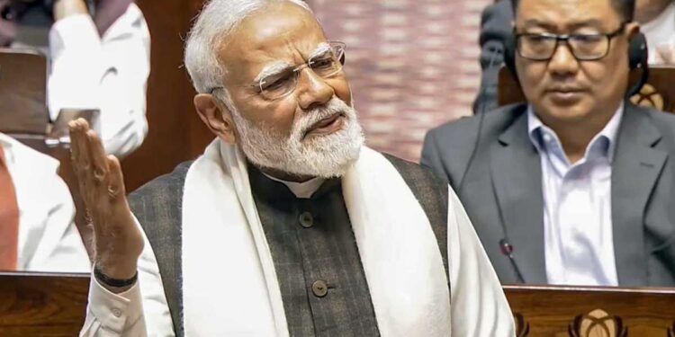 राज्यसभा में PM मोदी का रौद्र रूप, नेहरू-इंदिरा से लेकर राहुल गांधी तक सबको धो डाला