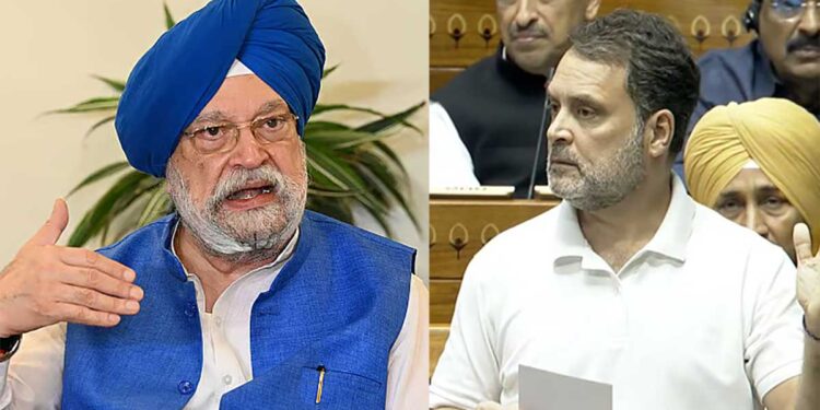 एपस्टीन ने मुझे दोमुंहा कहा था, राहुल गांधी के आरोपों पर हरदीप पुरी का पलटवार, संसद में बताई पूरी सच्चाई
