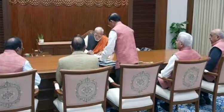 साउथ ब्लॉक से सेवा तीर्थ तक का सफर.., नए PMO में हुई कैबिनेट की पहली बैठक