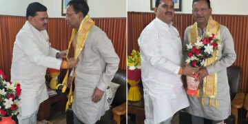 दिल्ली में पूर्व विधायक विजेंद्र सिंह ने भाजपा प्रदेश अध्यक्ष पंकज चौधरी से की शिष्टाचार भेंट