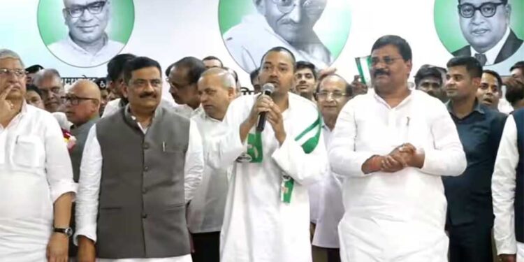 जदयू में शामिल होकर राजनीति में सक्रिय हुए निशांत, बोले- मेरे पिता ने राज्यसभा जाने का निर्णय लिया, ये उनका निजी फैसला है