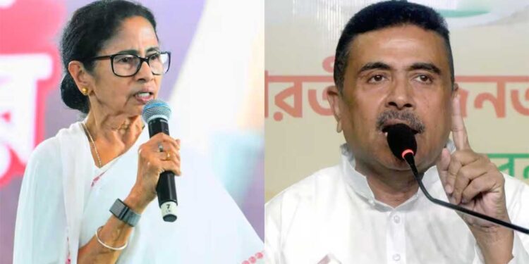 बंगाल चुनाव में BJP का बड़ा दांव, शुभेंदु अधिकारी को दो सीटों से उतारकर ममता बनर्जी को सीधी चुनौती