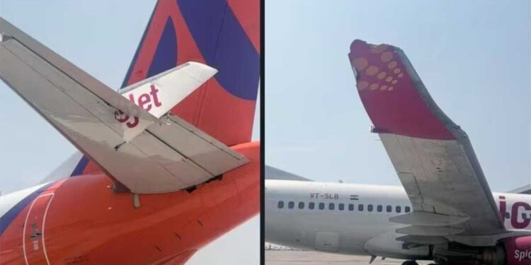 रनवे पर टकराए दो विमान, दिल्ली एयरपोर्ट पर बड़ा हादसा टला, यात्रियों में मचा हड़कंप