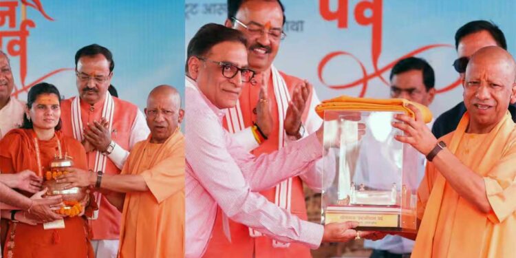 लखनऊ से ‘सोमनाथ स्वाभिमान यात्रा’ का आगाज़, CM योगी बोले- सनातन आस्था को कोई नहीं झुका सका