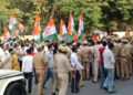 मुजफ्फरनगर में सियासी टकराव, किसान नौजवान बचाओ यात्रा रोके जाने पर सड़क पर उतरे कार्यकर्ता