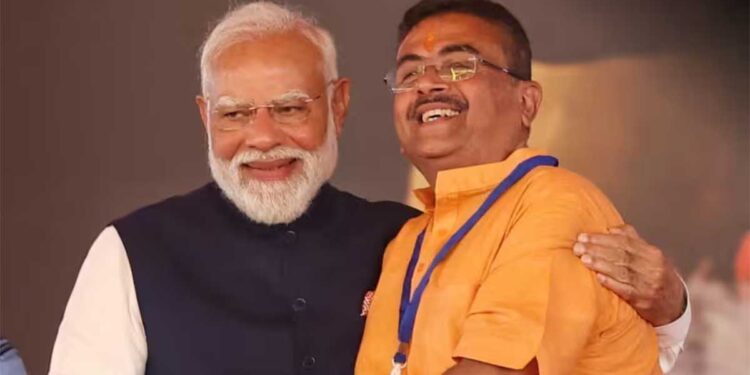 बंगाल में बड़ा सत्ता परिवर्तन, शुभेंदु अधिकारी बने मुख्यमंत्री, मोदी ने बताई जीत के पीछे की असली ताकत