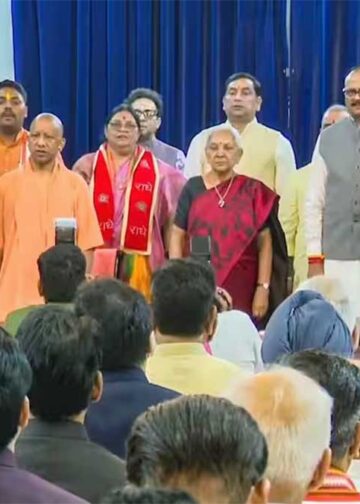 राजभवन में हुआ मंत्रिमंडल विस्तार, भूपेंद्र चौधरी और मनोज पांडेय सहित 6 नेताओं ने ली शपथ