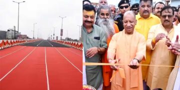 Gorakhpur को CM Yogi की 429 करोड़ की Mega Gift! शुरू हुआ पहला Six-Lane Flyover, भगवा रंग के डिवाइडर की भी चर्चा
