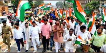 धनौली मंडल में भव्य तिरंगा यात्रा, ‘हर घर तिरंगा’ अभियान से जुड़ने का आह्वान