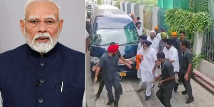 Sukhbir Badal Attack: हमले के बाद PM मोदी ने किया फोन, हरसिमरत कौर से जाना सुखबीर बादल का हाल