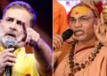 राहुल गांधी के Manusmriti बयान पर भड़के शंकराचार्य, बोले- सनातन पर टिप्पणी से पहले करें शास्त्रीय अध्ययन