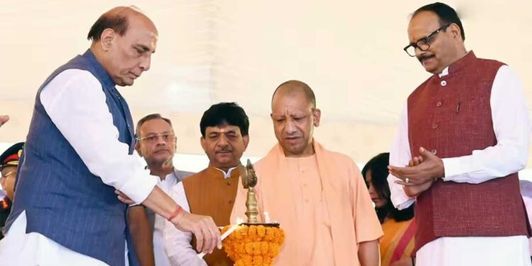 Lucknow को 101 करोड़ की सौगात! Rajnath Singh ने किया 12 Development Projects का शिलान्यास, कैंट में शुरू होगी नई Coaching