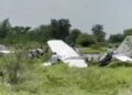 Baramati में फिर Training Plane Crash, लैंडिंग के दौरान जमीन पर गिरा विमान; Trainee Pilot सुरक्षित