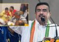 मंदिर में मछली भोग खाते CM शुभेंदु अधिकारी का VIDEO वायरल, BJP ने कहा- खत्म हो शाकाहारी-मांसाहारी विवाद!