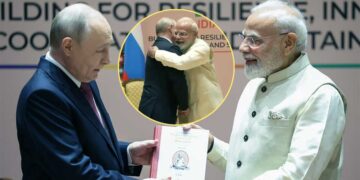 हाथ मिलाया, गले मिले और फिर साथ निकले मोदी-पुतिन, 40 मिनट की मुलाकात में क्या हुआ?