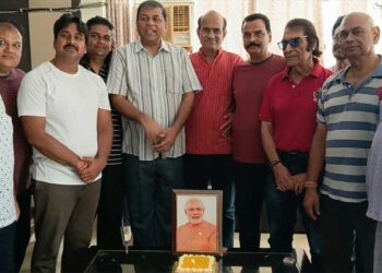 पार्श्वनाथ पंचवटी में हर्षोल्लास के साथ मनाया गया PM नरेंद्र मोदी जी का जन्मदिन