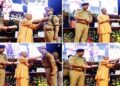 UP Police के 16 वीर जवानों को राष्ट्रपति वीरता पदक, शहीद इंस्पेक्टर सुनील कुमार की पत्नी भी सम्मानित